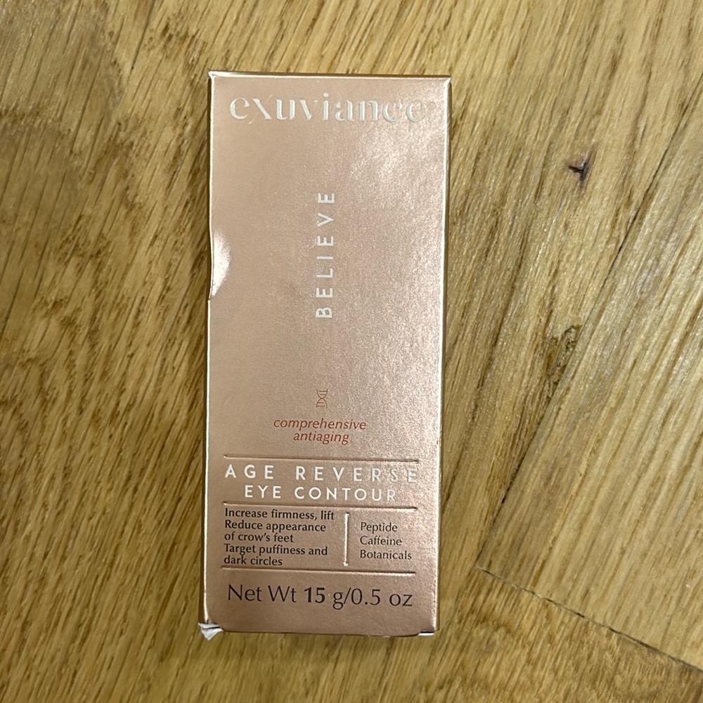 NIB Exuviance Age Reverse Eye Contour cream 0.5oz
